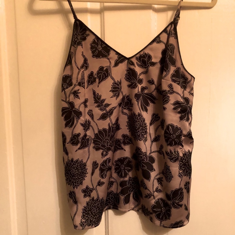 Lost + Wander Silk Floral Top